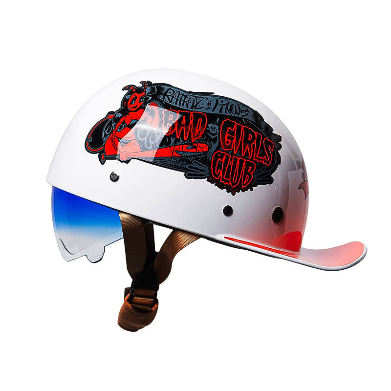 Tough Motorcycle Bike Helmet Safe ABS Shield