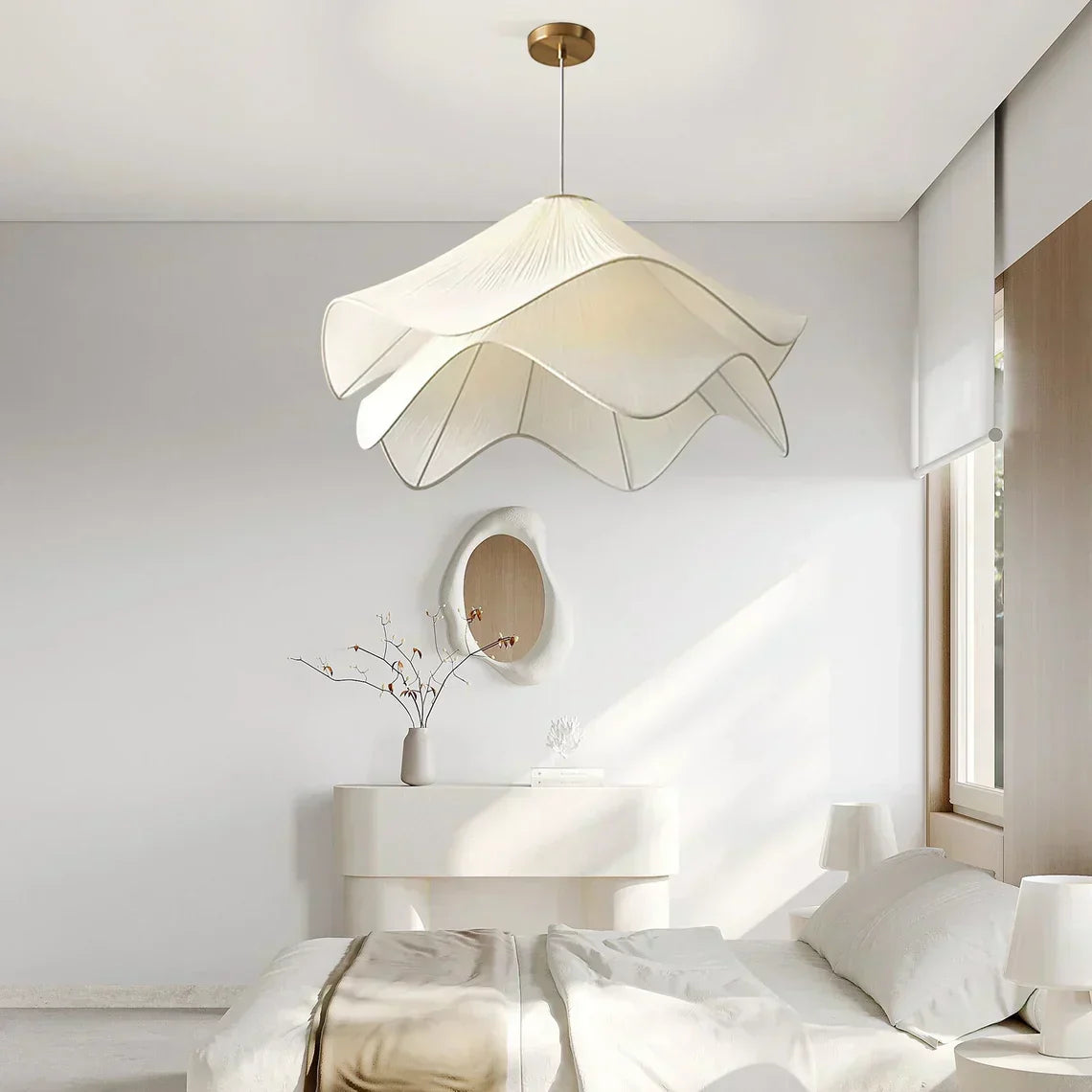 Classic Floral Hanging Light Fixture - OutfitLondon