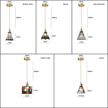 Beautiful Bright Glass Hanging Light