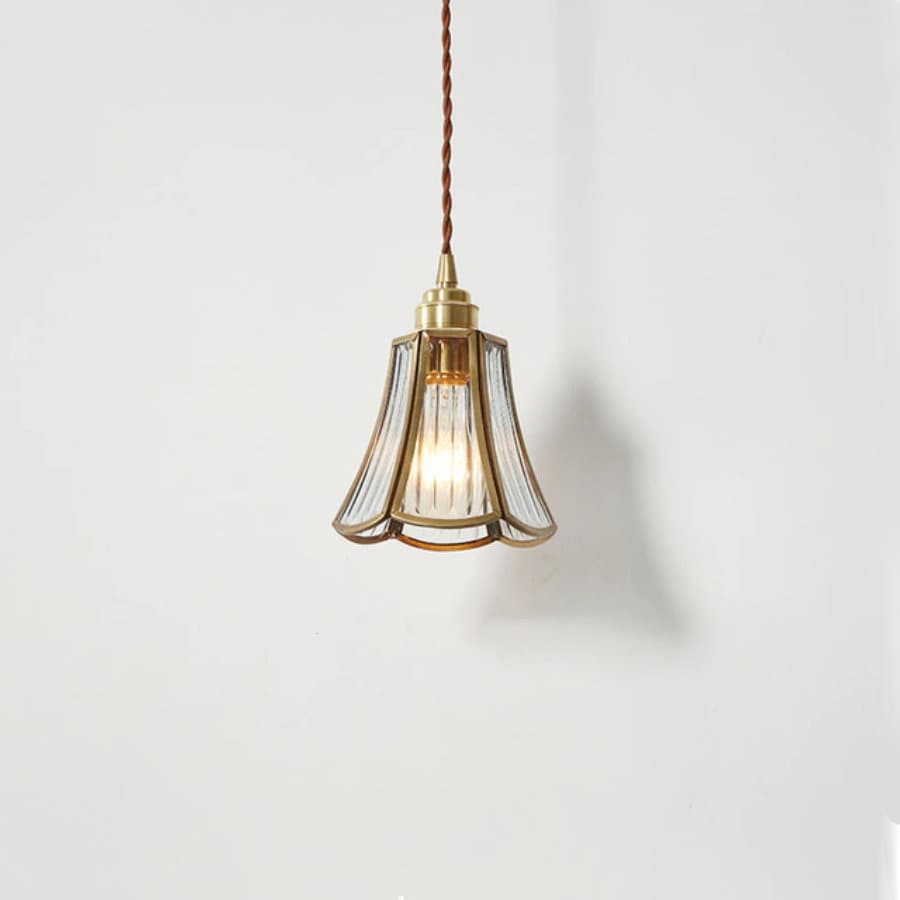 Beautiful LED Glass Hanging Light Fixture