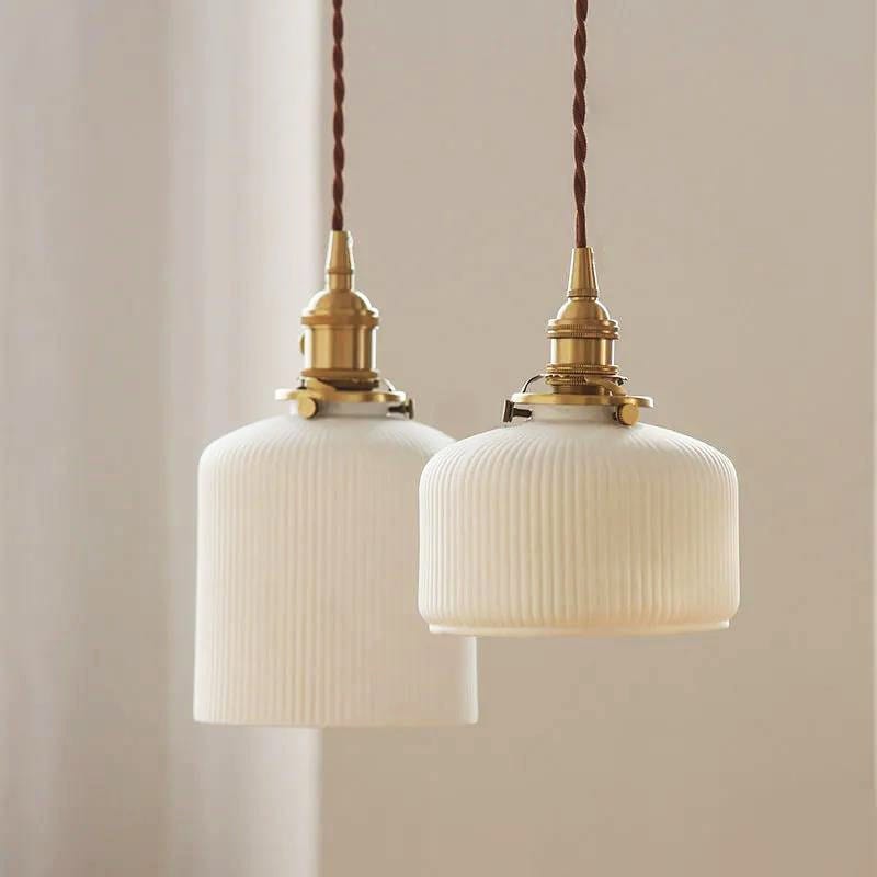 Simple Asian Style LED Hanging Light
