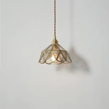 Beautiful LED Glass Hanging Light Fixture