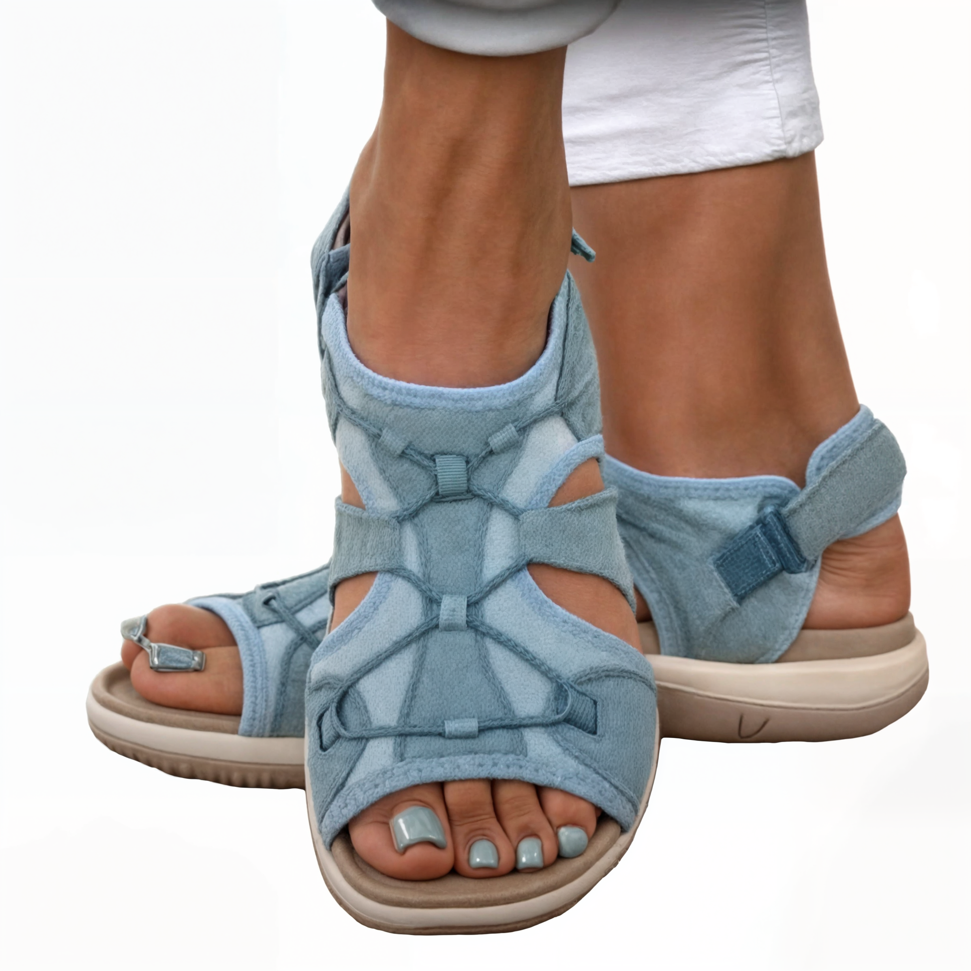 Comfortable Walking Sandals for Women - Lightweight & Adjustable - OutfitLondon