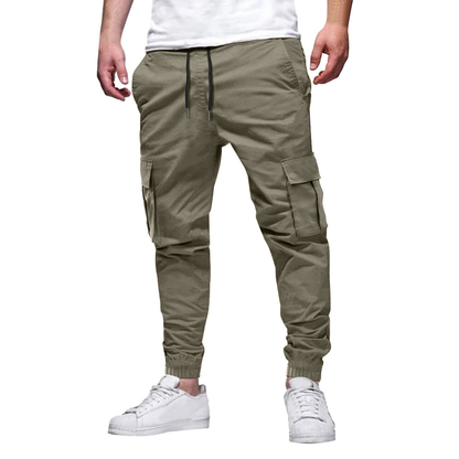 Men's Slim Fit Stretch Cotton Trousers