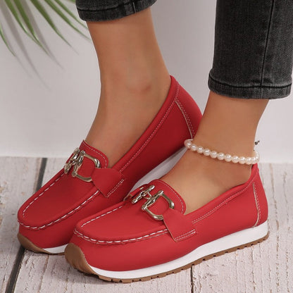 Women's Easy Slip On Casual Loafers Shoes