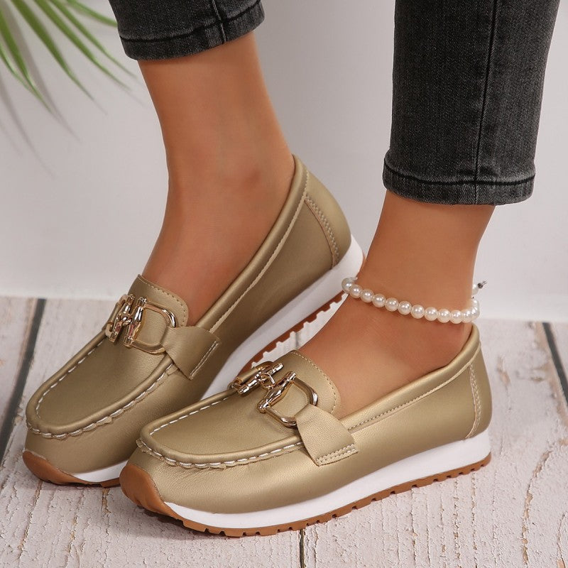 Women's Easy Slip On Casual Loafers Shoes