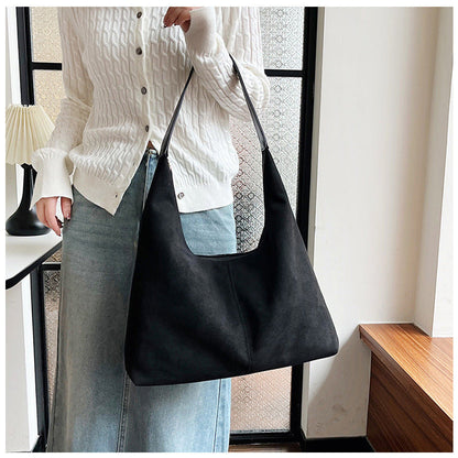 Vintage Style Matte Shopping Bag