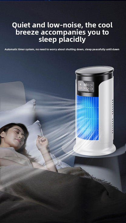 4-in-1 Portable Desktop Cooling Fan with Mist Function