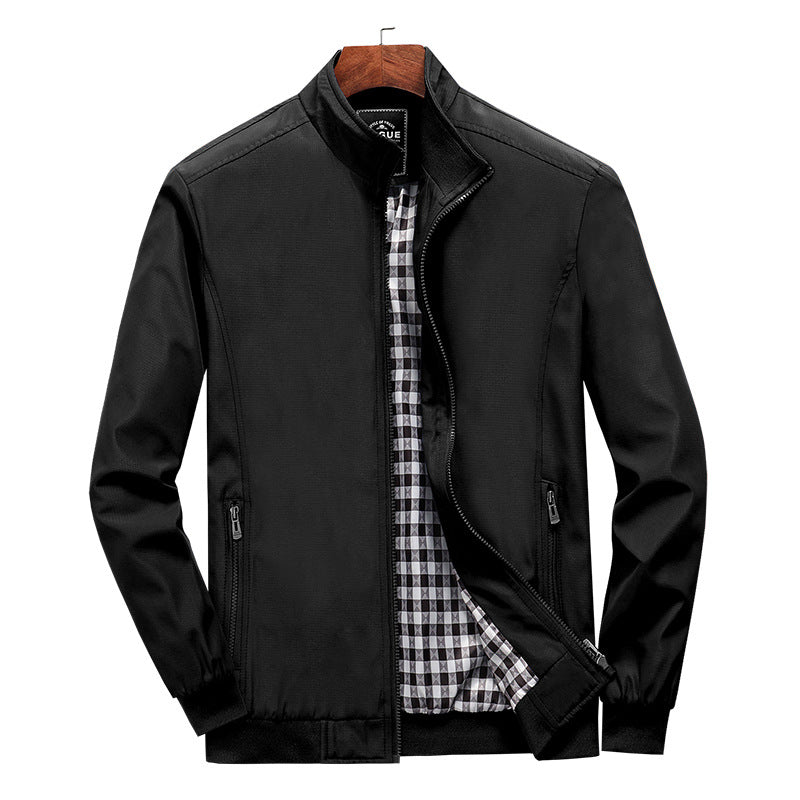 Men's Waterproof Full Zip Bomber Jacket