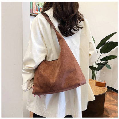 Vintage Style Matte Shopping Bag