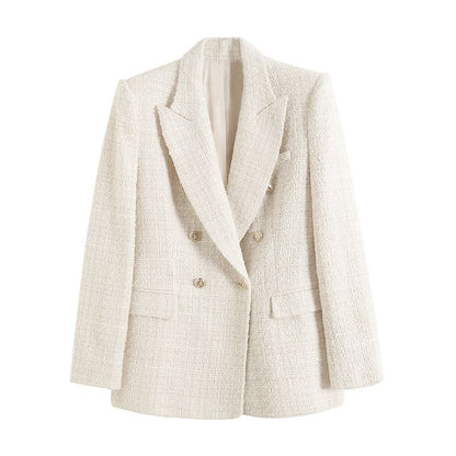 Classic Ladies Suit Jacket with Buttons