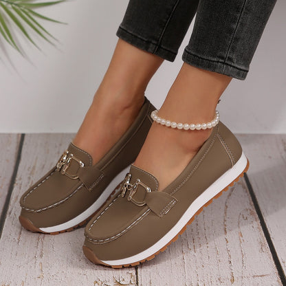 Women's Easy Slip On Casual Loafers Shoes