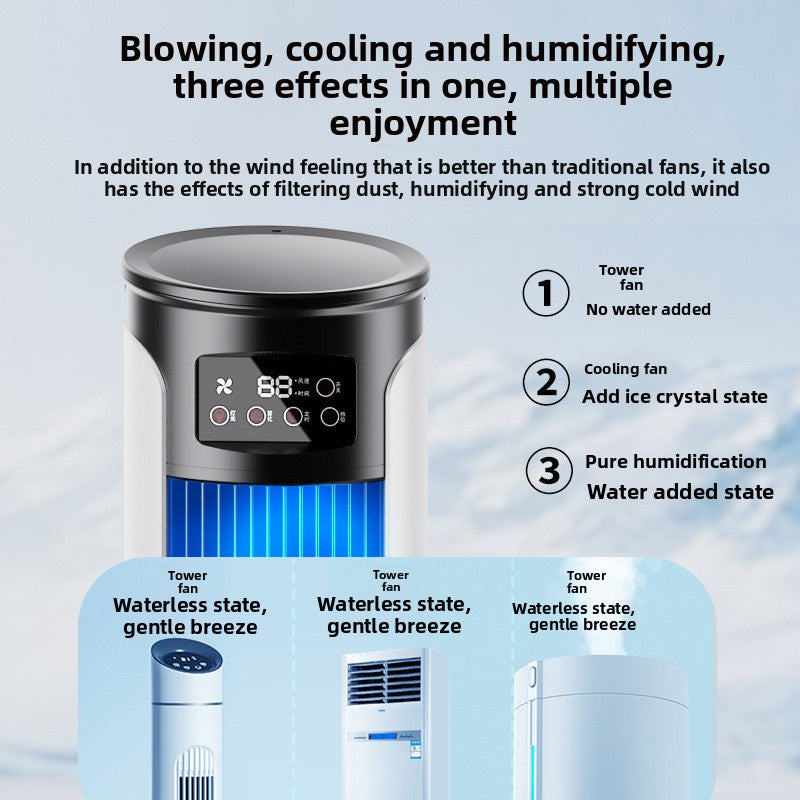 4-in-1 Portable Desktop Cooling Fan with Mist Function