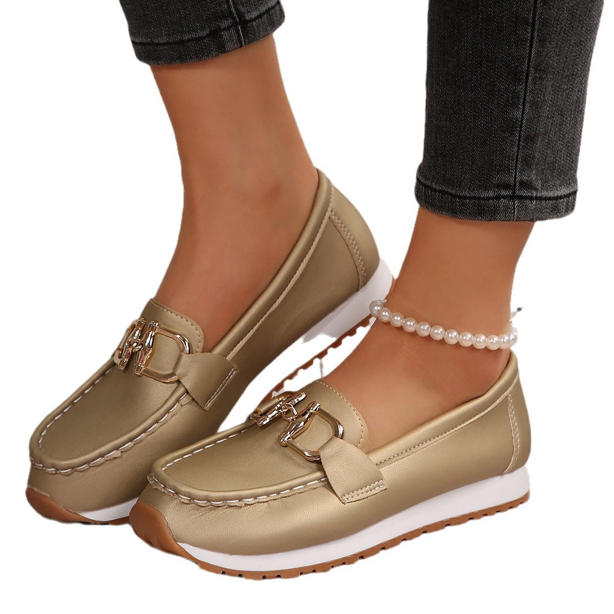Women's Easy Slip On Casual Loafers Shoes