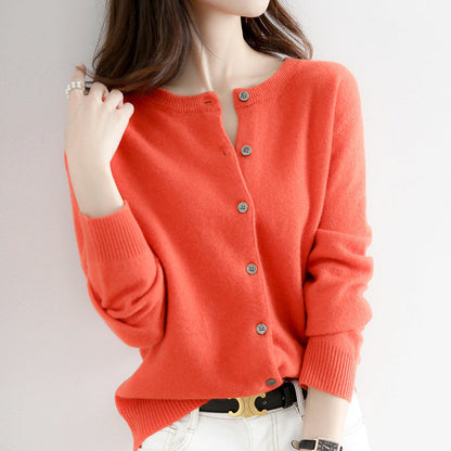 Cozy Women's Knitted Cardigan Sweater