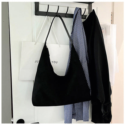 Vintage Style Matte Shopping Bag