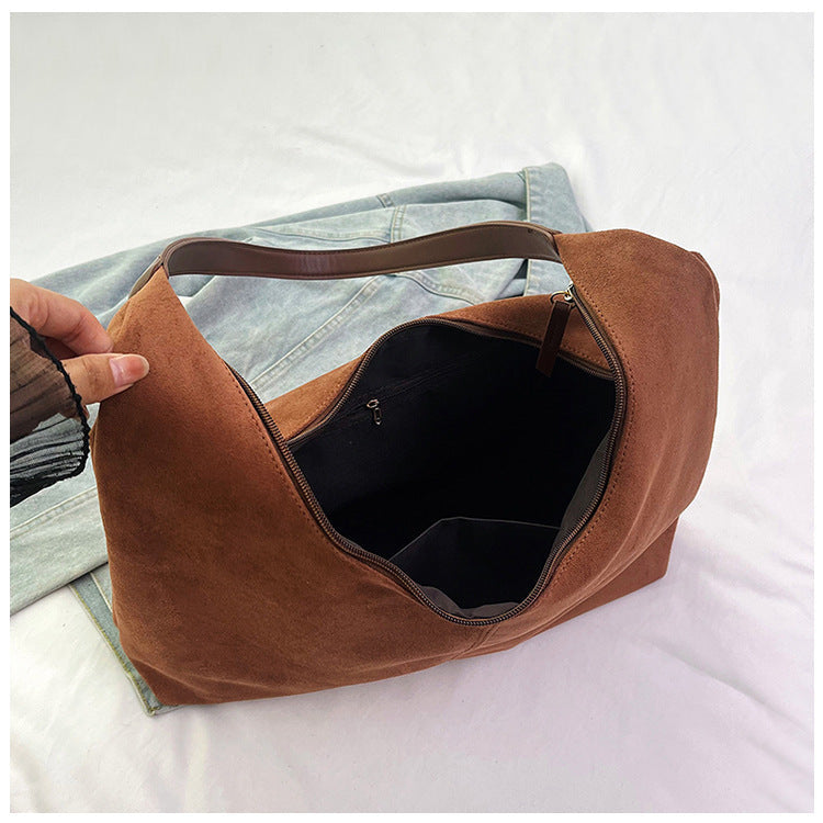 Vintage Style Matte Shopping Bag