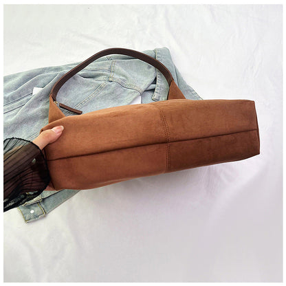 Vintage Style Matte Shopping Bag