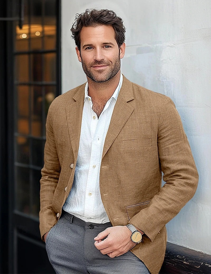Classic Summer Jacket - Breathable Casual Fit