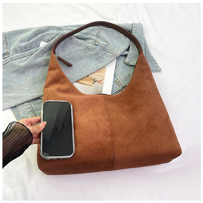 Vintage Style Matte Shopping Bag