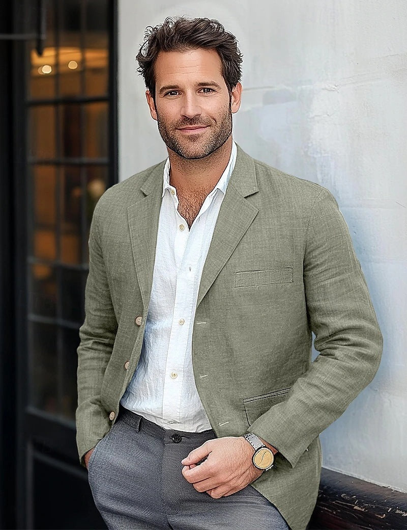Classic Summer Jacket - Breathable Casual Fit