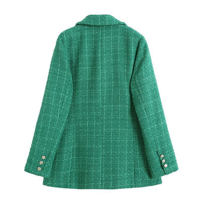 Classic Ladies Suit Jacket with Buttons