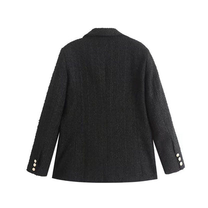 Classic Ladies Suit Jacket with Buttons