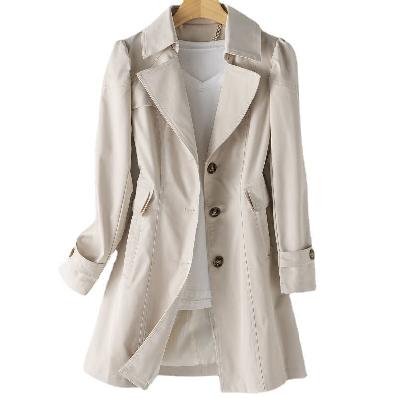 Timeless Double Button Raincoat for Women