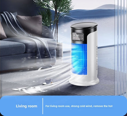 4-in-1 Portable Desktop Cooling Fan with Mist Function