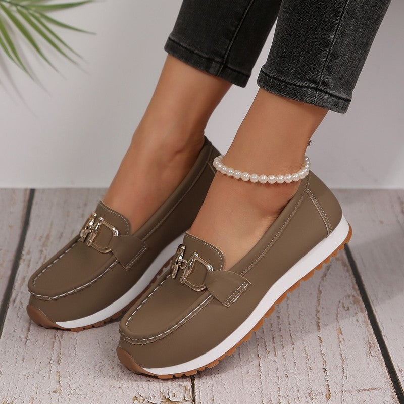Women's Easy Slip On Casual Loafers Shoes