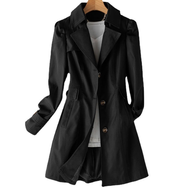 Timeless Double Button Raincoat for Women