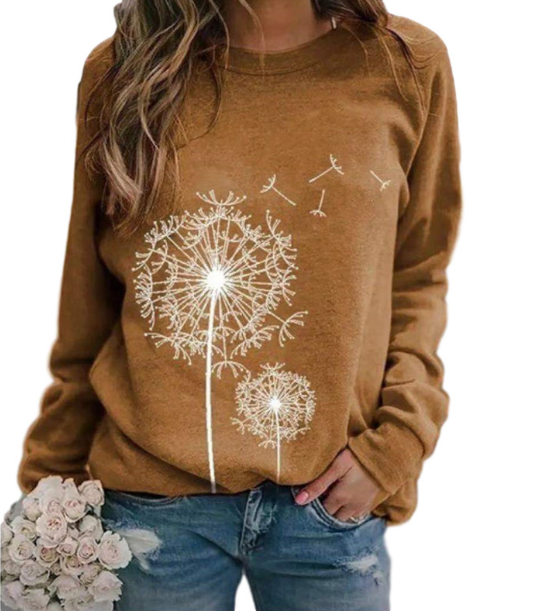 Relaxed Fit Comfortable Sweatshirt - OutfitLondon