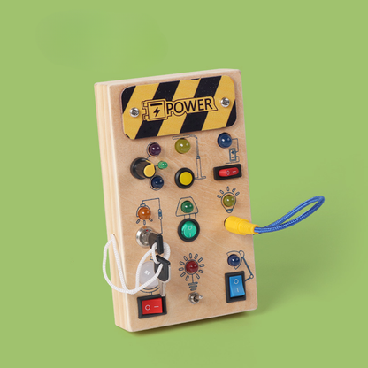 Interactive Wooden Learning Board for Toddlers