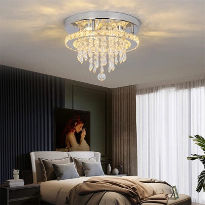 Shiny Crystal Desk Lamp