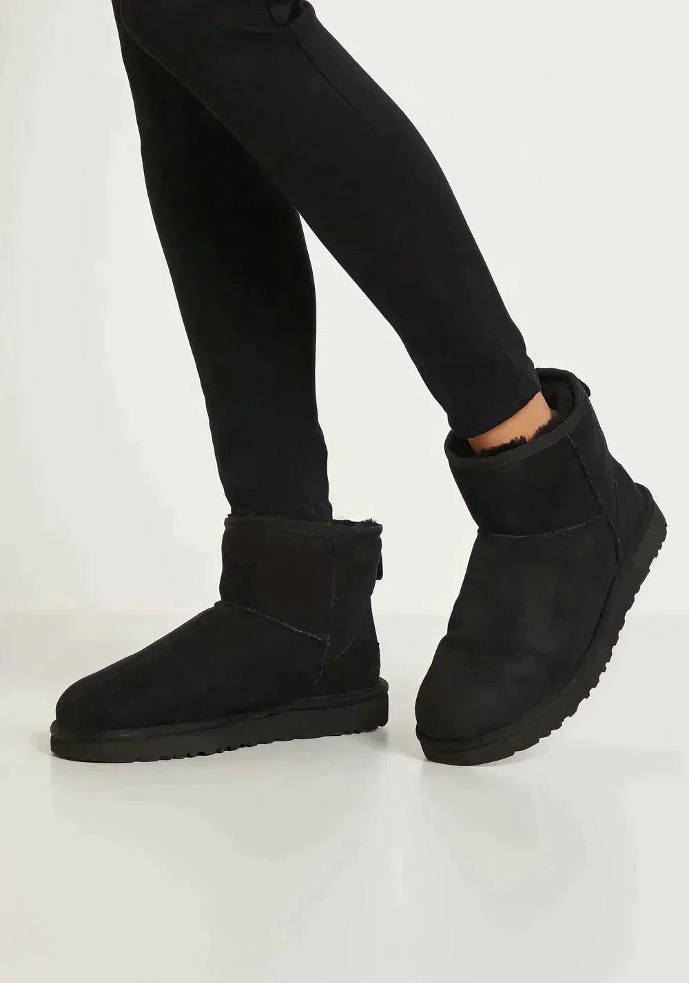 Warm Waterproof Suede Ankle Boots for Winter