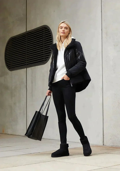 Warm Waterproof Suede Ankle Boots for Winter