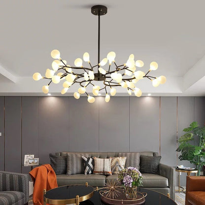 Elegant Brass Drop Ceiling Lamp