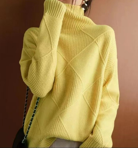Cozy Cable Knit Ladies Winter Sweater - OutfitLondon