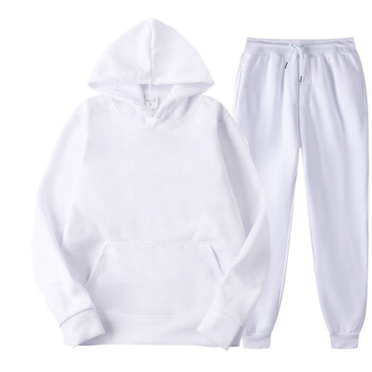 Relaxed Fit Hoodie and Jogger Tracksuit Set
