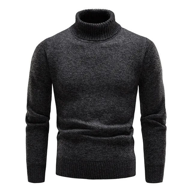 Cozy Crew Neck Knit Sweater for Men