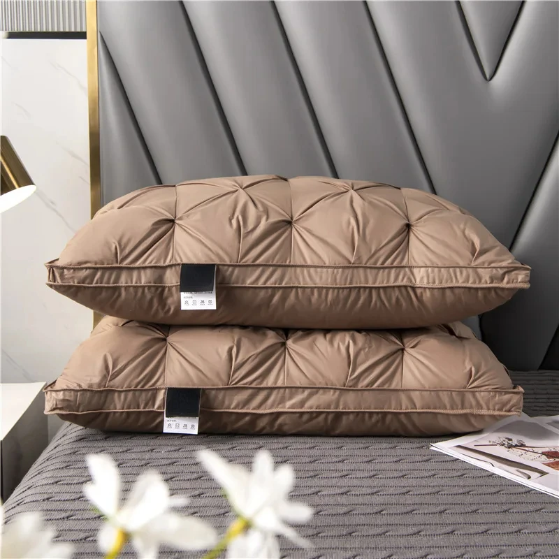 Soft Down Plush Pillow for Deep Sleep