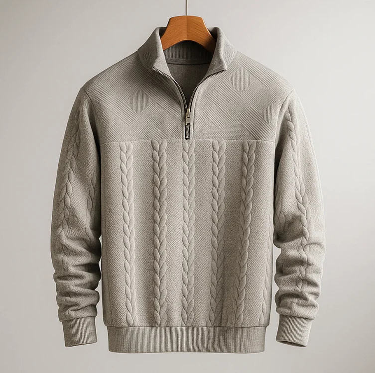 Preston Men's Cable Knit Sweater