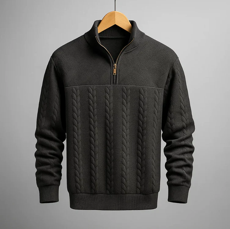 Preston Men's Cable Knit Sweater