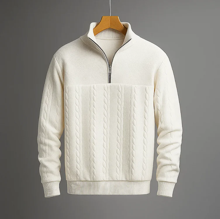 Preston Men's Cable Knit Sweater