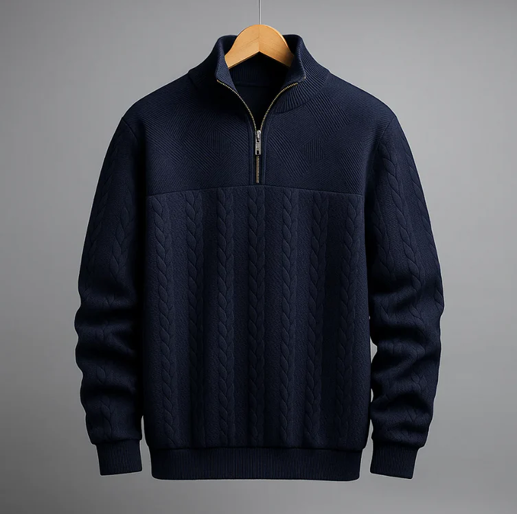 Preston Men's Cable Knit Sweater