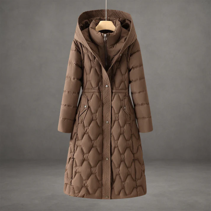Women's Longline Hooded Coat