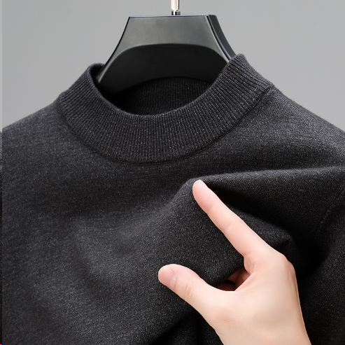 Luxury Men's Soft Cashmere Crew Sweater