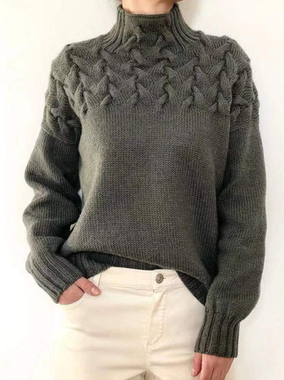 Soft Ladies Classic Crew Neck Cashmere Sweater
