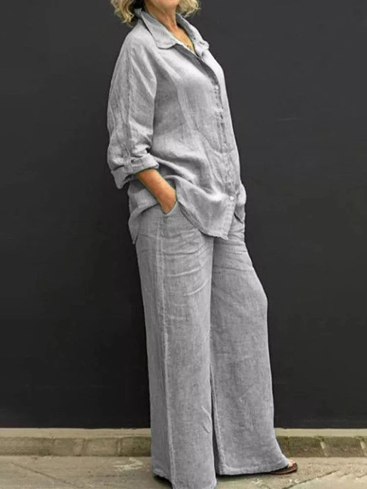 Soft Women's Lounge Long-Sleeve Pajama Set