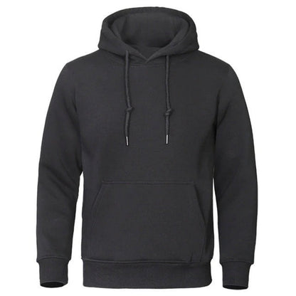 Classic Cozy Crew Neck Hoodie for Men Women - OutfitLondon
